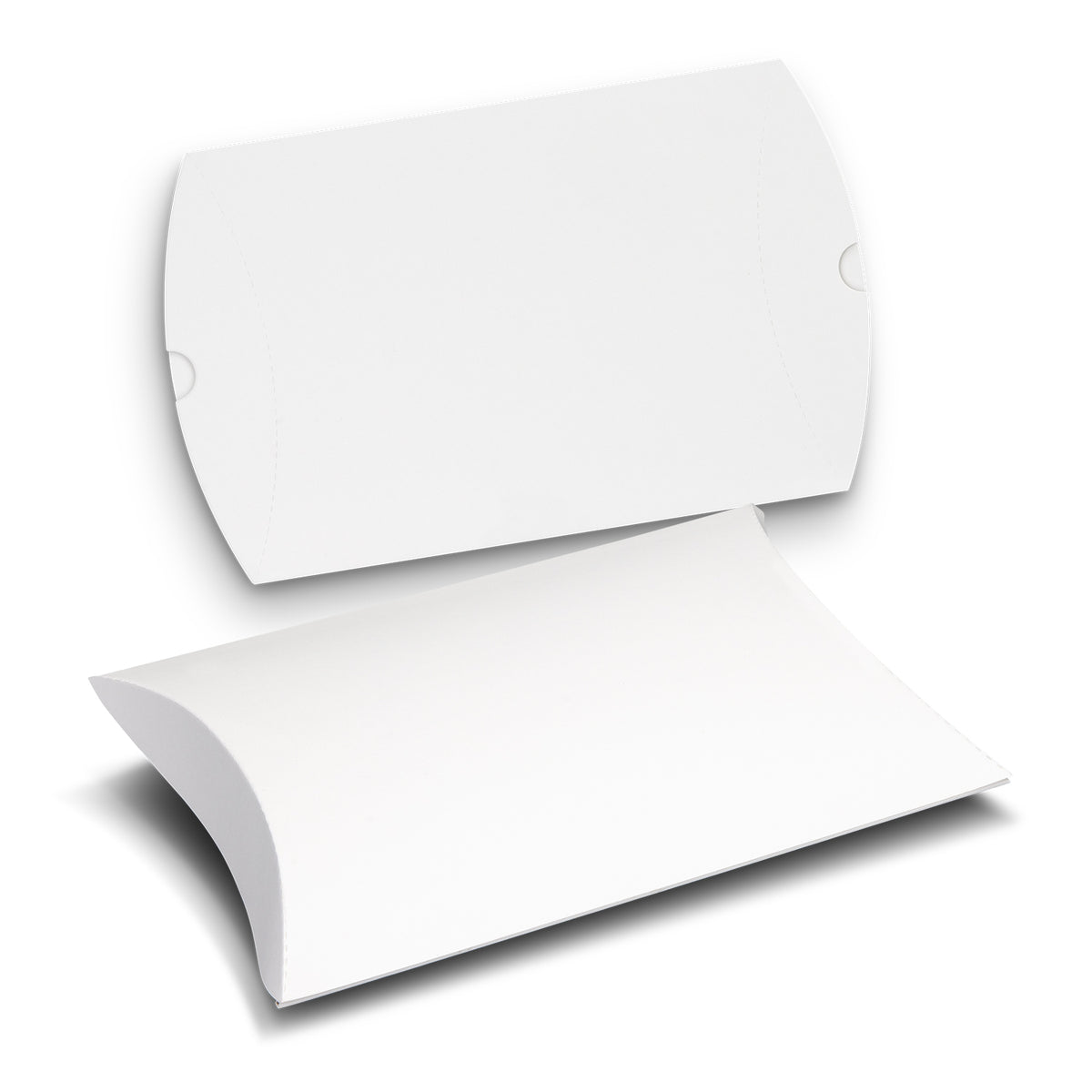 Medium Pillow Gift Packaging Boxes White - Pack of 100