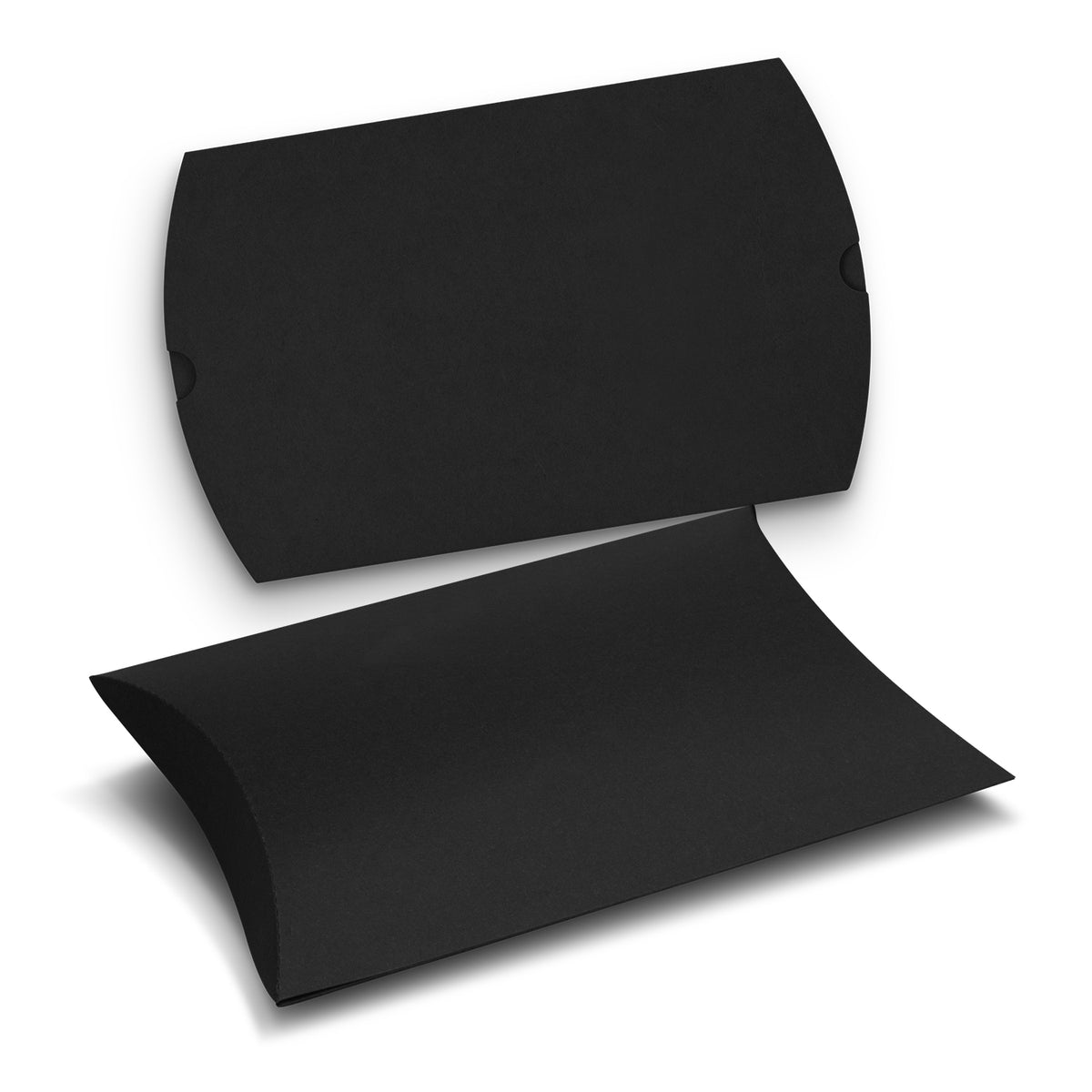 Medium Pillow Gift Packaging Boxes Black - Pack of 100