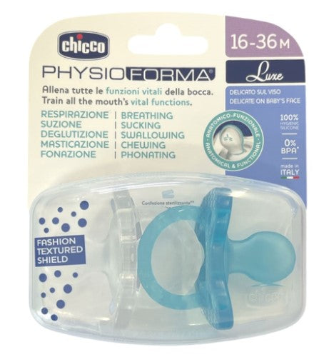 SOOTHER:PH SOFT LUXE SIL 16-36M 2PC B/T