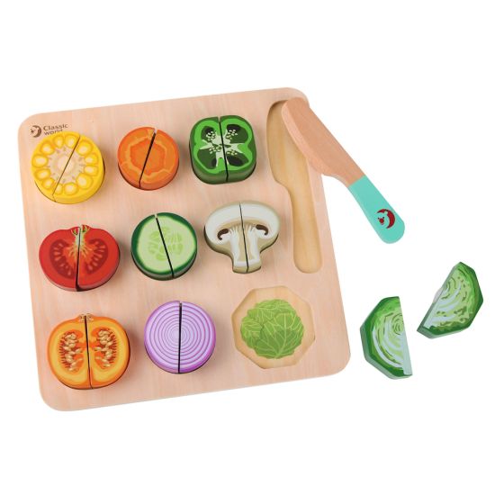 Cutting Vegetables Puzzle - Classic World