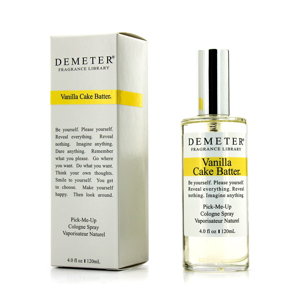 Demeter Vanilla Cake Batter Cologne Spray 120ml/4oz