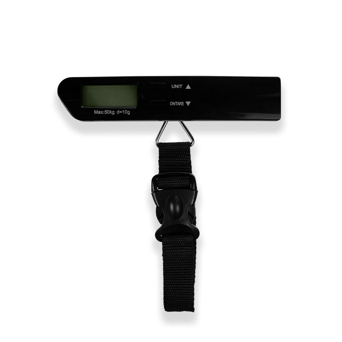 Digital Luggage Weighing Scale With Backlit LCD Black