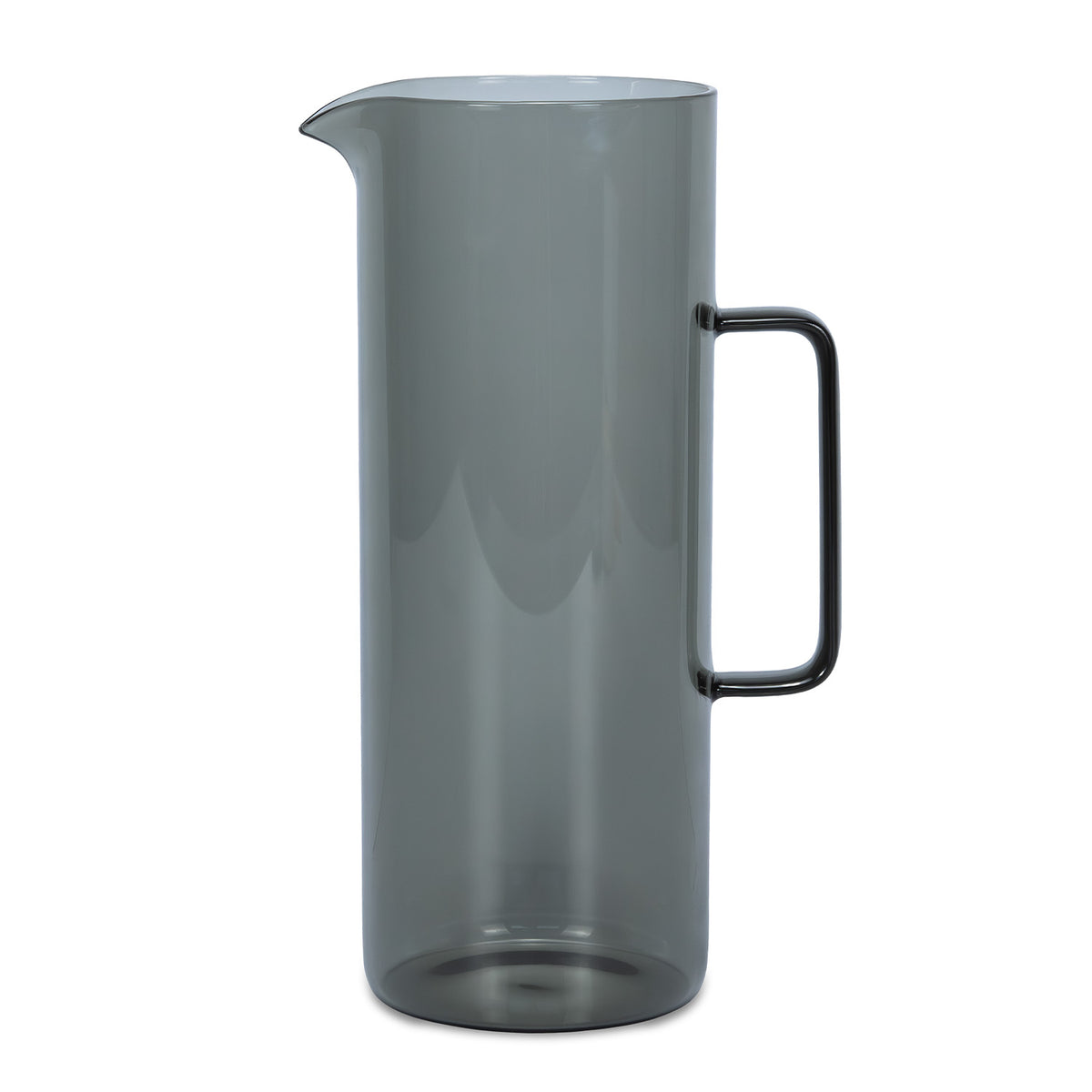 Tinted Glass Water Serving Carafe 1.5L Keepsake Arlo Black