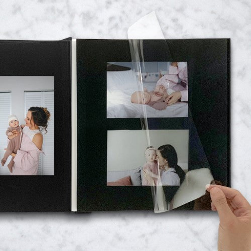 Profile - Self-Adhesive Black Photo Album | 275x300mm | 5 pages (10 sides)