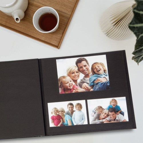 Profile - Self-Adhesive Black Photo Album | 275x300mm | 5 pages (10 sides)