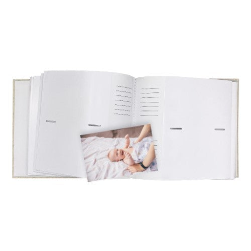 Profile - Plush Linen Cream Slip-in Photo Album 200 Photos