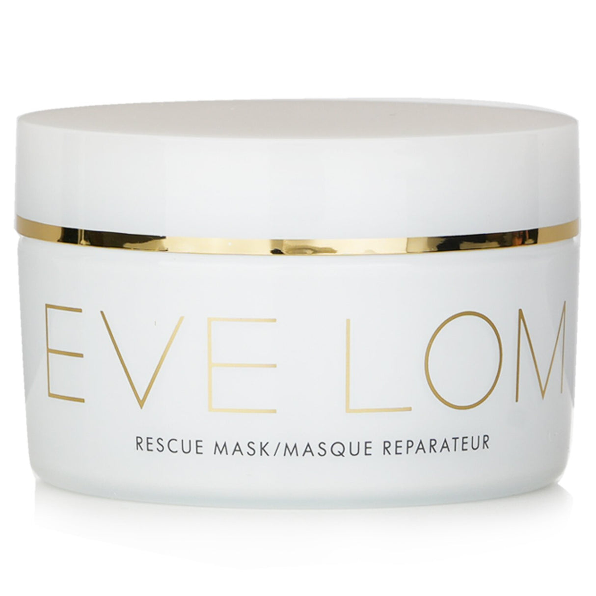Eve Lom Rescue Mask, a 100ml clay-based treatment for rejuvenating and nourishing tired, dull skin.