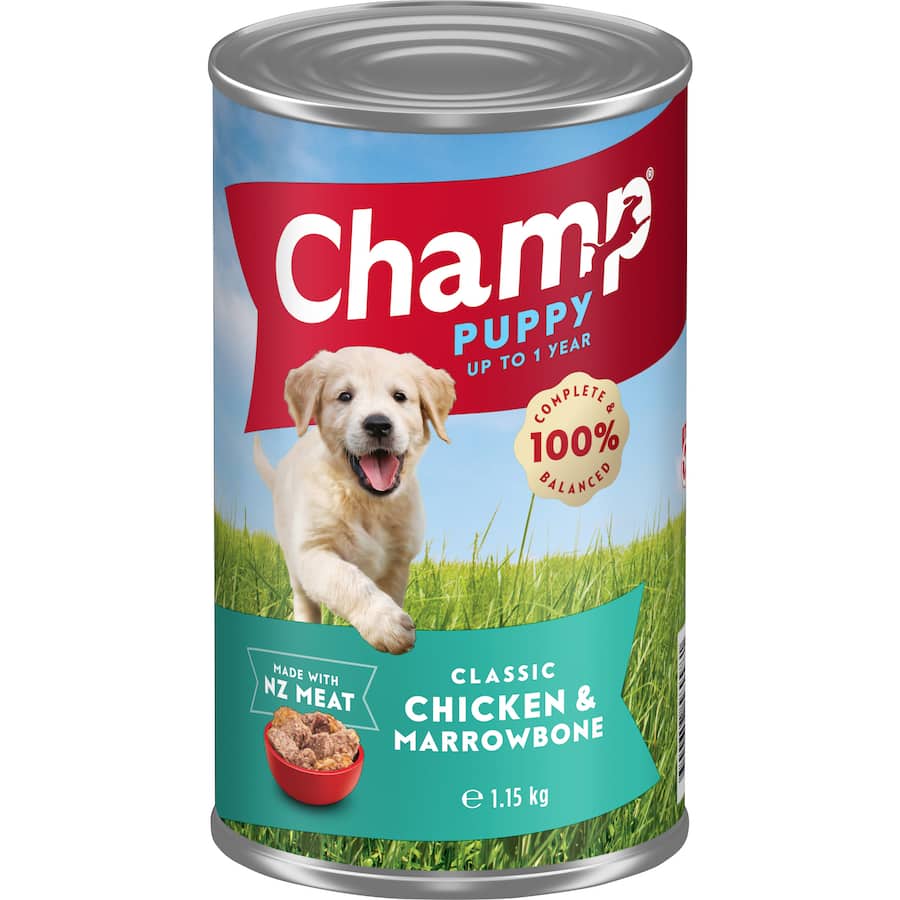 Champ Wet Dog Food Chicken & Marrowbone Tin 1.15kg