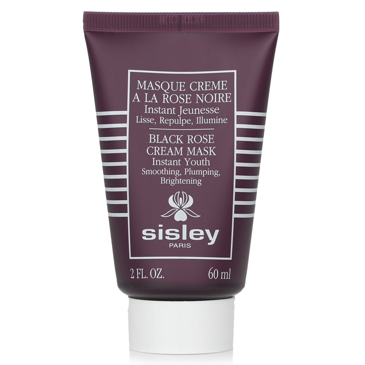 Sisley Black Rose Cream Mask in 60ml, revitalizing mask with black rose extract for youthful, radiant skin.