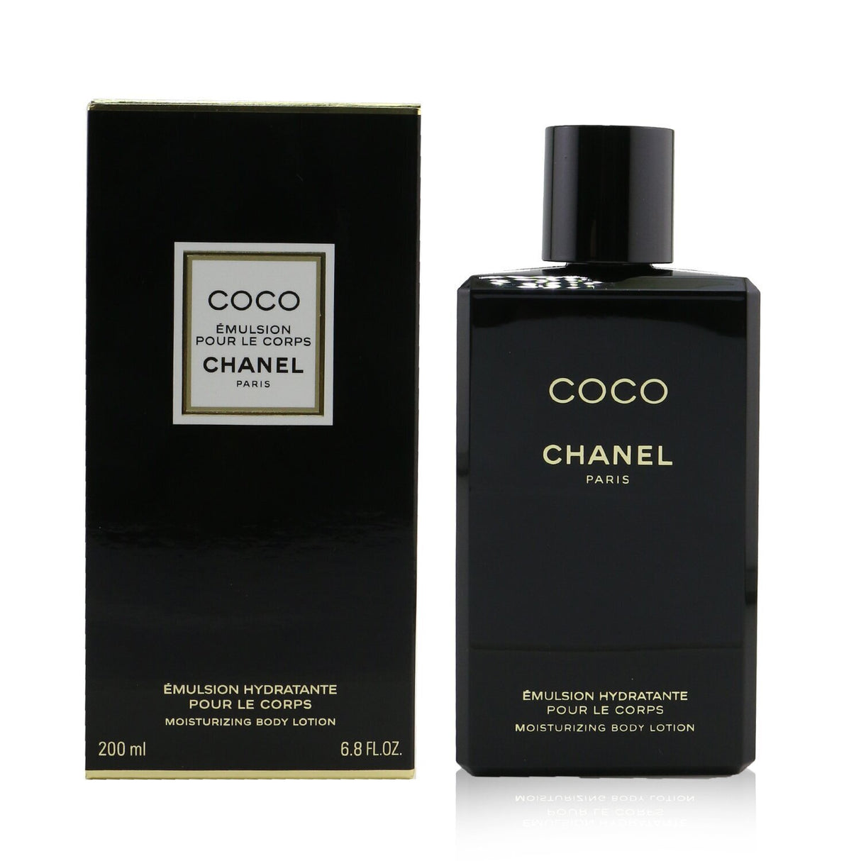 Luxurious Chanel Coco Body Lotion in 200ml envelops skin with a warm, floral Oriental fragrance and rich hydration.
