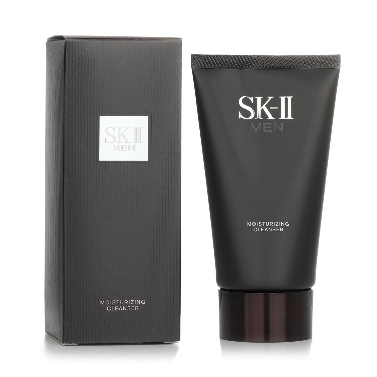 Men's SK II Moisturizing Cleanser infused with Pitera; deep cleans, hydrates, and refreshes for radiant skin. 120g/4oz.