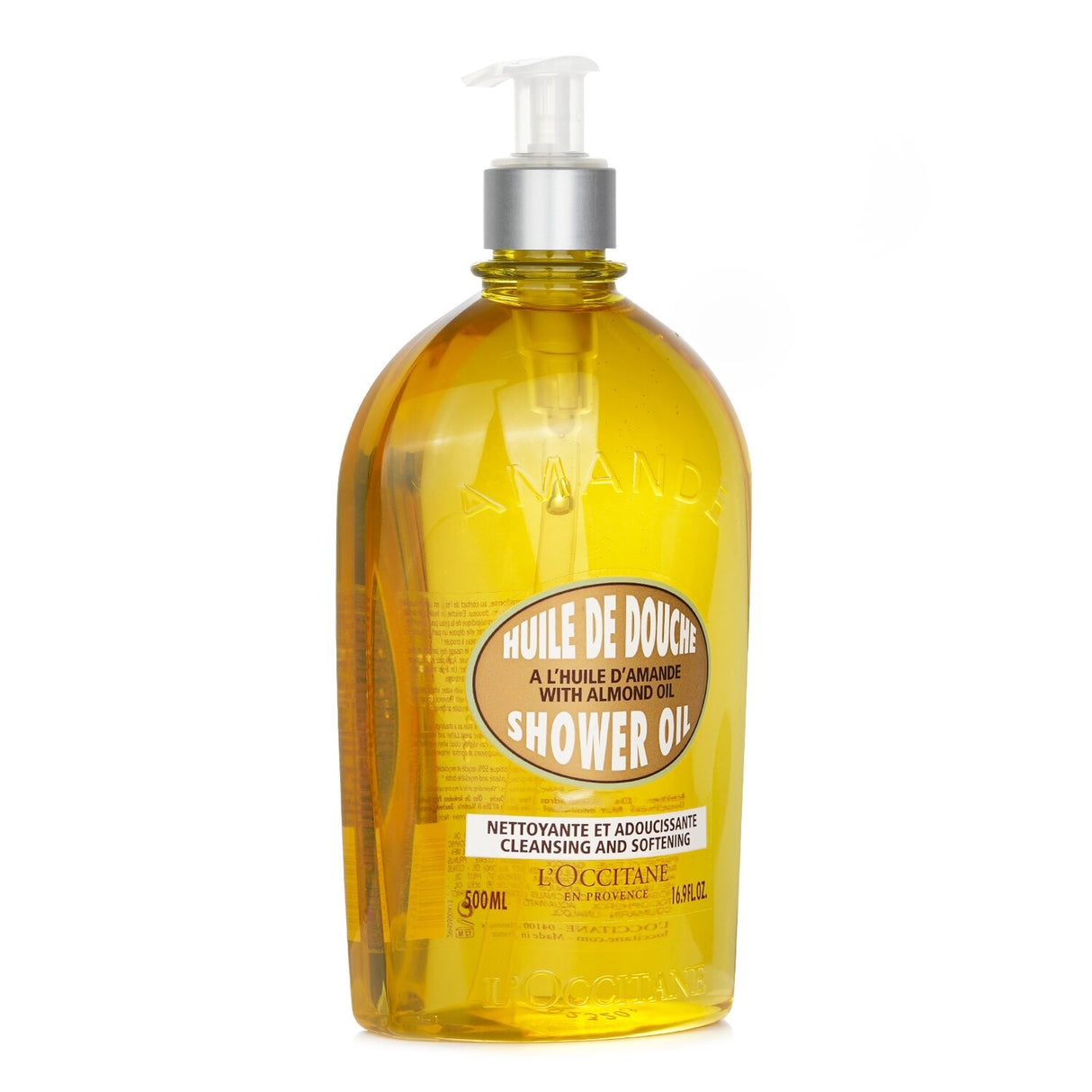 L'Occitane - Almond Cleansing & Soothing Shower Oil - 500ml/16.7oz