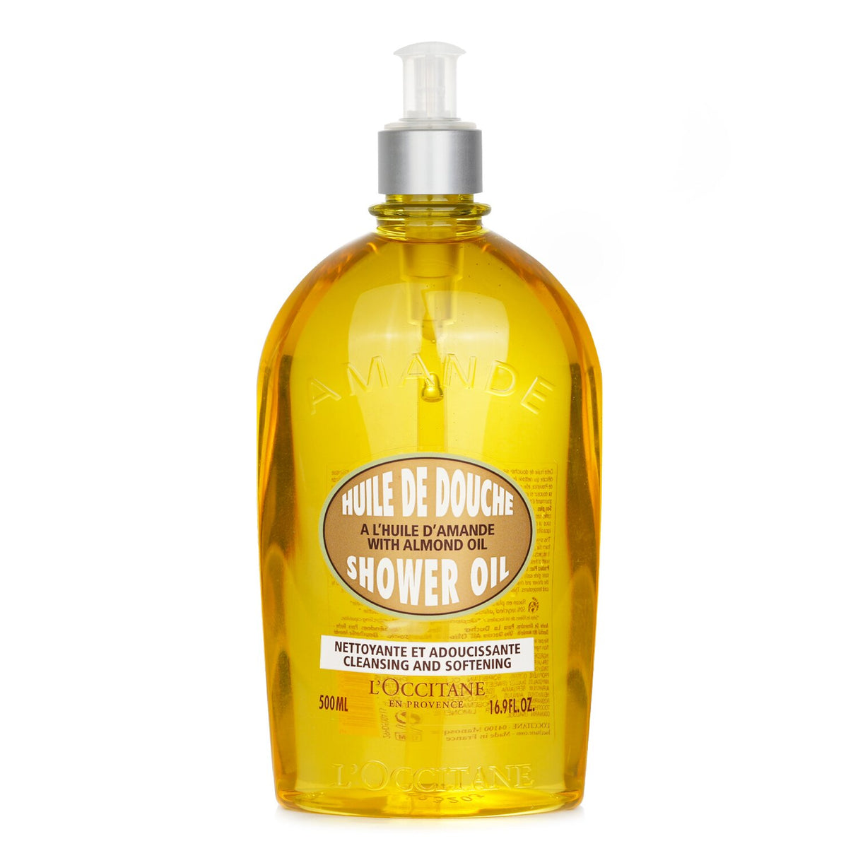 L'Occitane - Almond Cleansing & Soothing Shower Oil - 500ml/16.7oz
