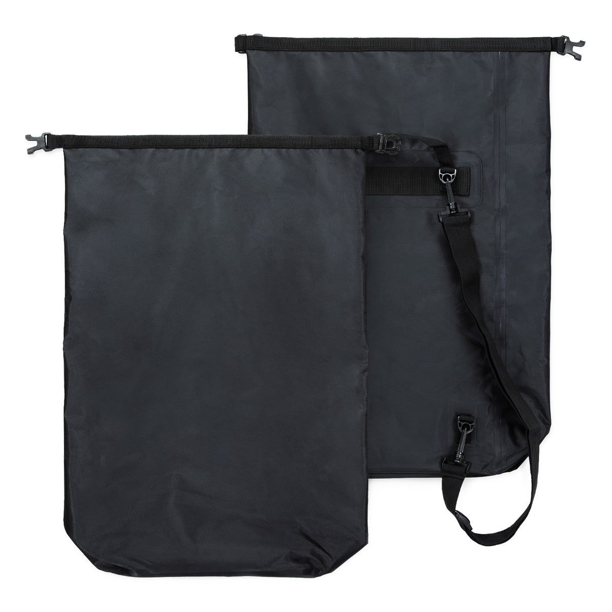 Roll Top Water-Resistant Dry Bag 20L Nevis Black