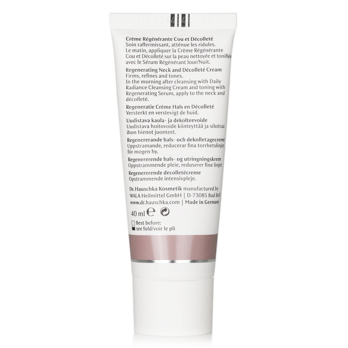 Dr. Hauschka - Regenerating Neck And Decollete Cream - 40ml/1.41oz