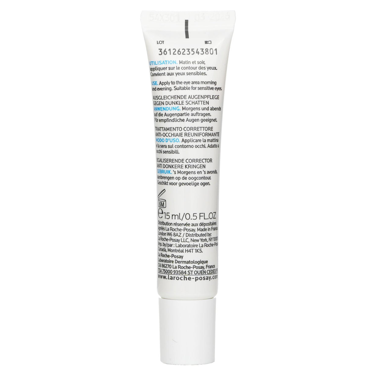 La Roche Posay - Pigmentclar Eyes Dark Circle Skin-Evening Corrector - For Sensi