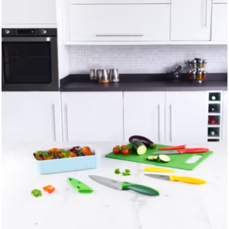 Zyliss Chopping Board & Knife Set | 3 Piece