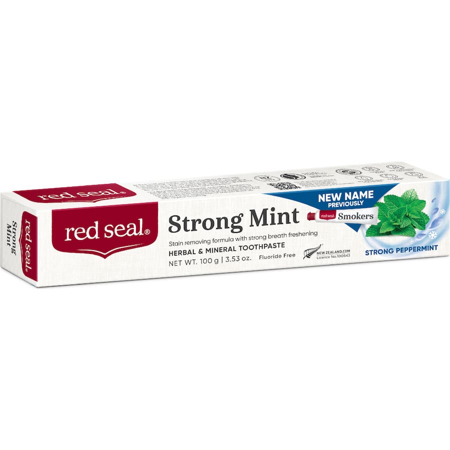 Red Seal Toothpaste Strong Mint 100g