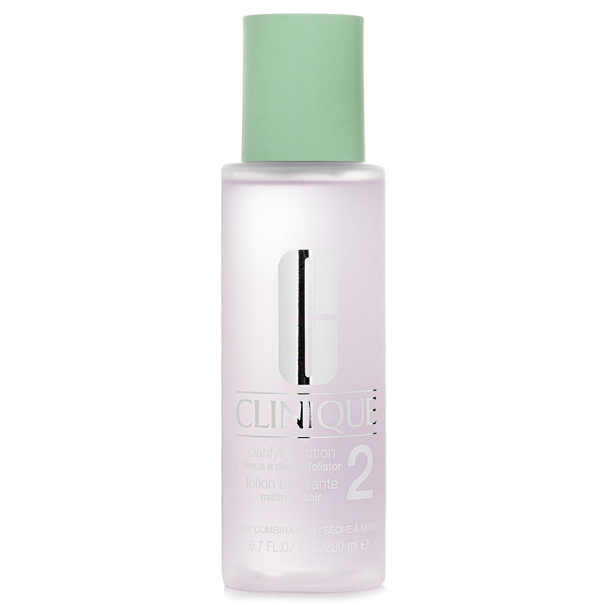 Clinique Clarifying Lotion 2 - 200ml, refreshes and hydrates dry to combination skin while dissolving dead cells and impurities.