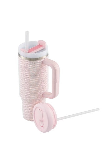 HydroQuench Tumbler with Two Lids - AVANTI 1L )(Luxe Pink)