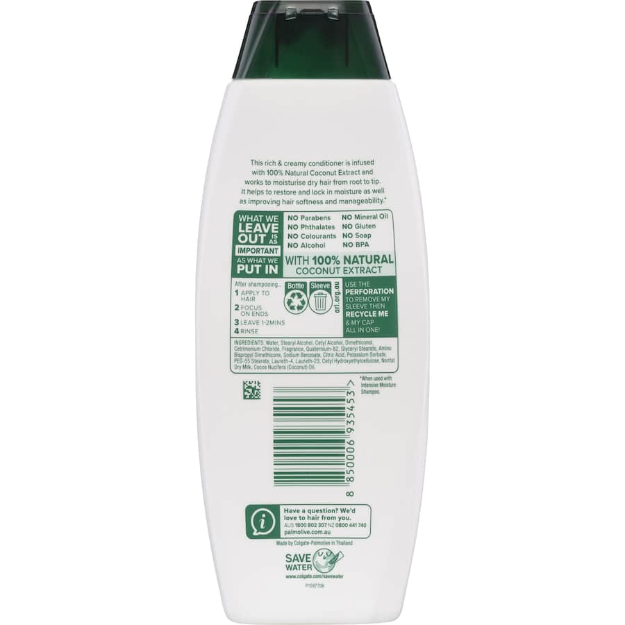Palmolive Naturals Conditioner Intense Moisture Dry Hair 350mL