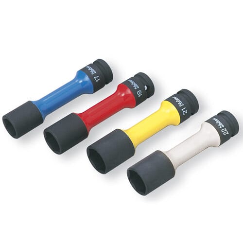 Koken 14145PM Impact Thin Walled Wheel Nut Socket 1/2"Dr 21mm (for Alloy Wheels)