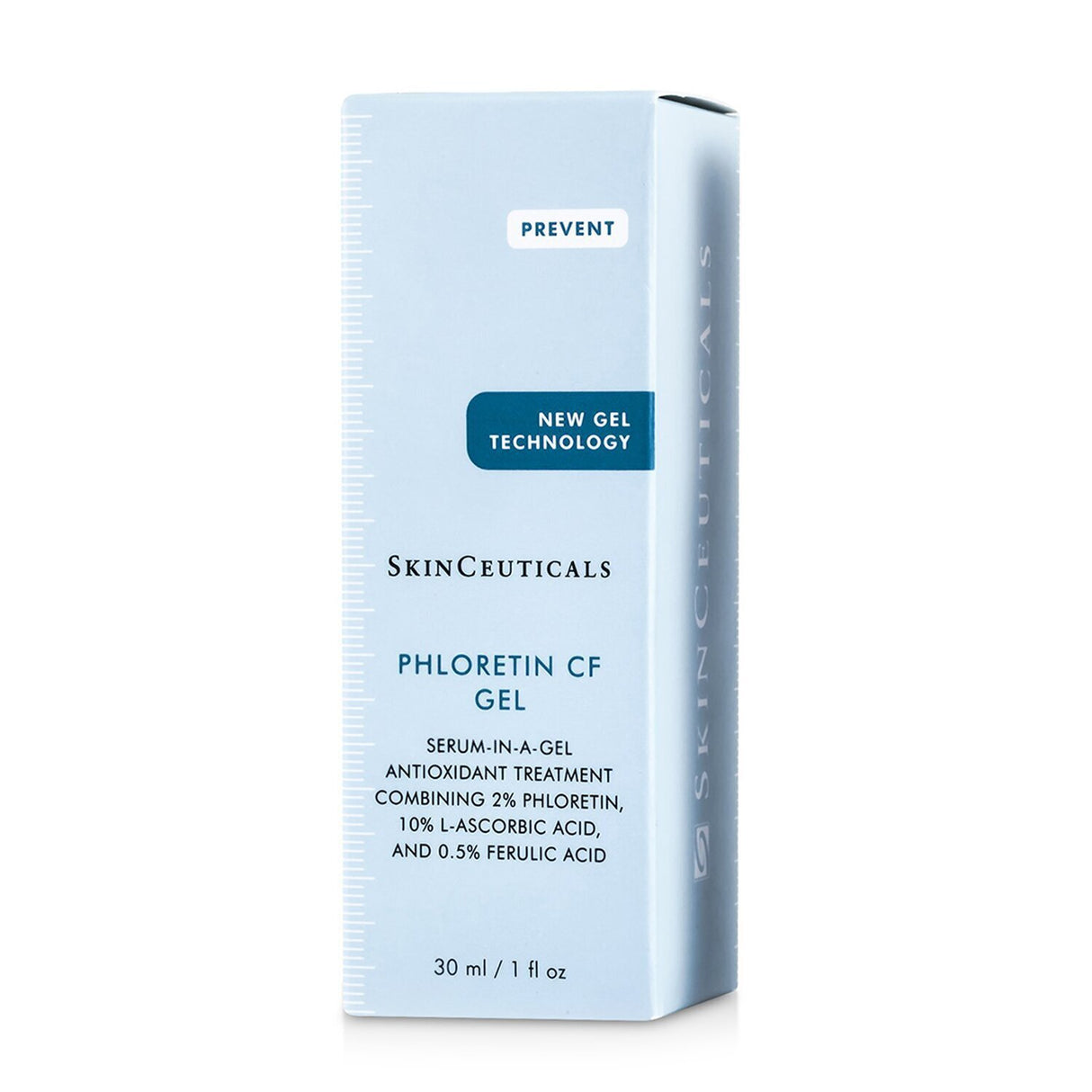 Antioxidant-rich SkinCeuticals Phloretin CF Gel, 30ml, promotes radiance, firmness, and evens skin tone while correcting damage.