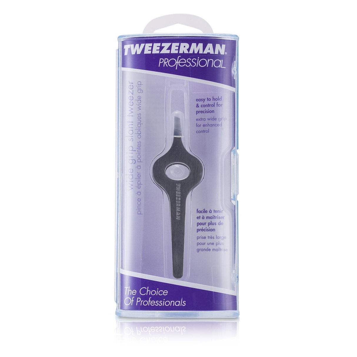 Tweezerman - Professional Wide Grip Slant Tweezer  - -
