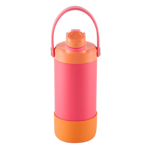 2 Way Drinking Insulated Bottle - AVANTI YumYum 400ml (Melon/Orange)