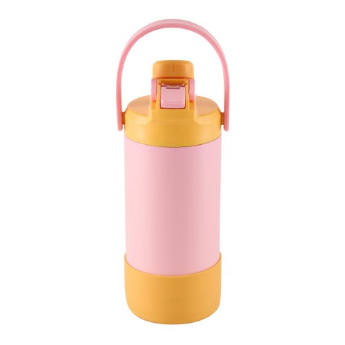 2 Way Drinking Insulated Bottle - AVANTI YumYum 400ml (Pink/Yellow)