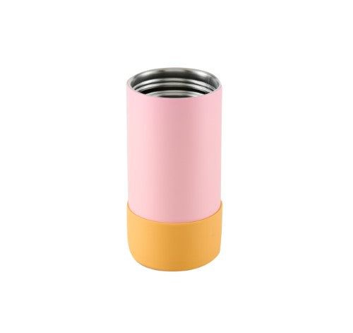 2 Way Drinking Insulated Bottle - AVANTI YumYum 400ml (Pink/Yellow)
