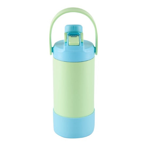 2 Way Drinking Insulated Bottle - AVANTI YumYum 400ml (Green/Blue)