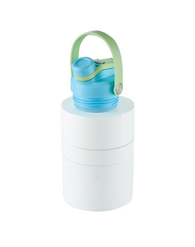 2 Way Drinking Insulated Bottle - AVANTI YumYum 400ml (Green/Blue)