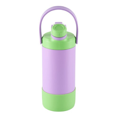 2 Way Drinking Insulated Bottle - AVANTI YumYum 400ml (Purple/Green)