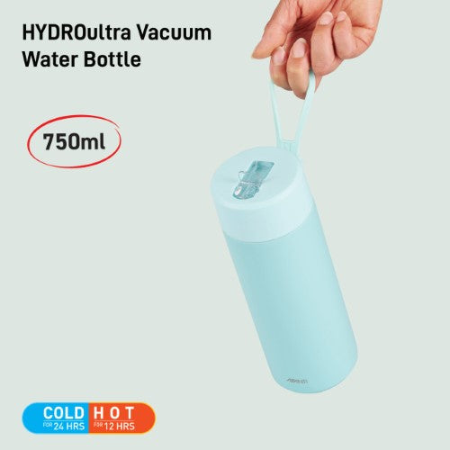 Insulated Water Bottle w/Strap - AVANTI HydroUltra 750ml (Blue)