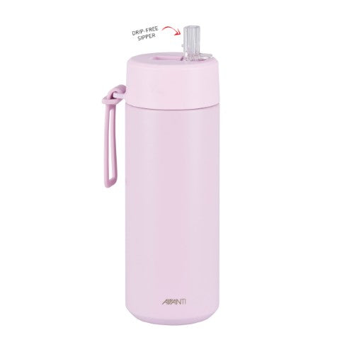 Insulated Water Bottle w/Strap - AVANTI HydroUltra 750ml (Lilac)