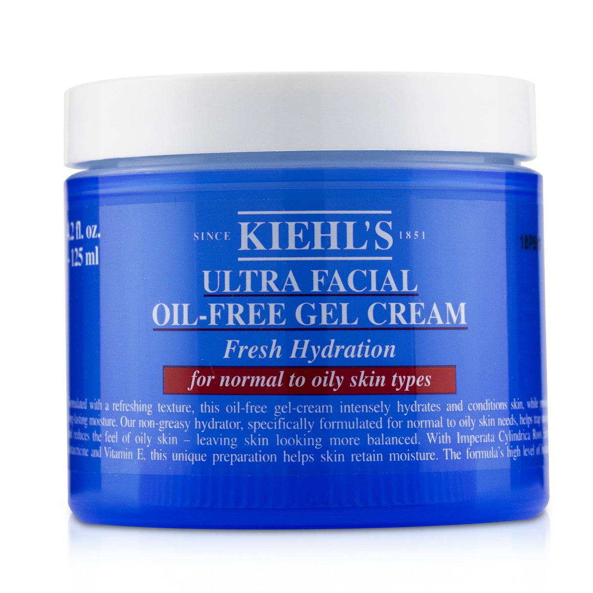 Kiehl's - Ultra Facial Oil-Free Gel Cream - For Normal to Oily Skin Types - 125