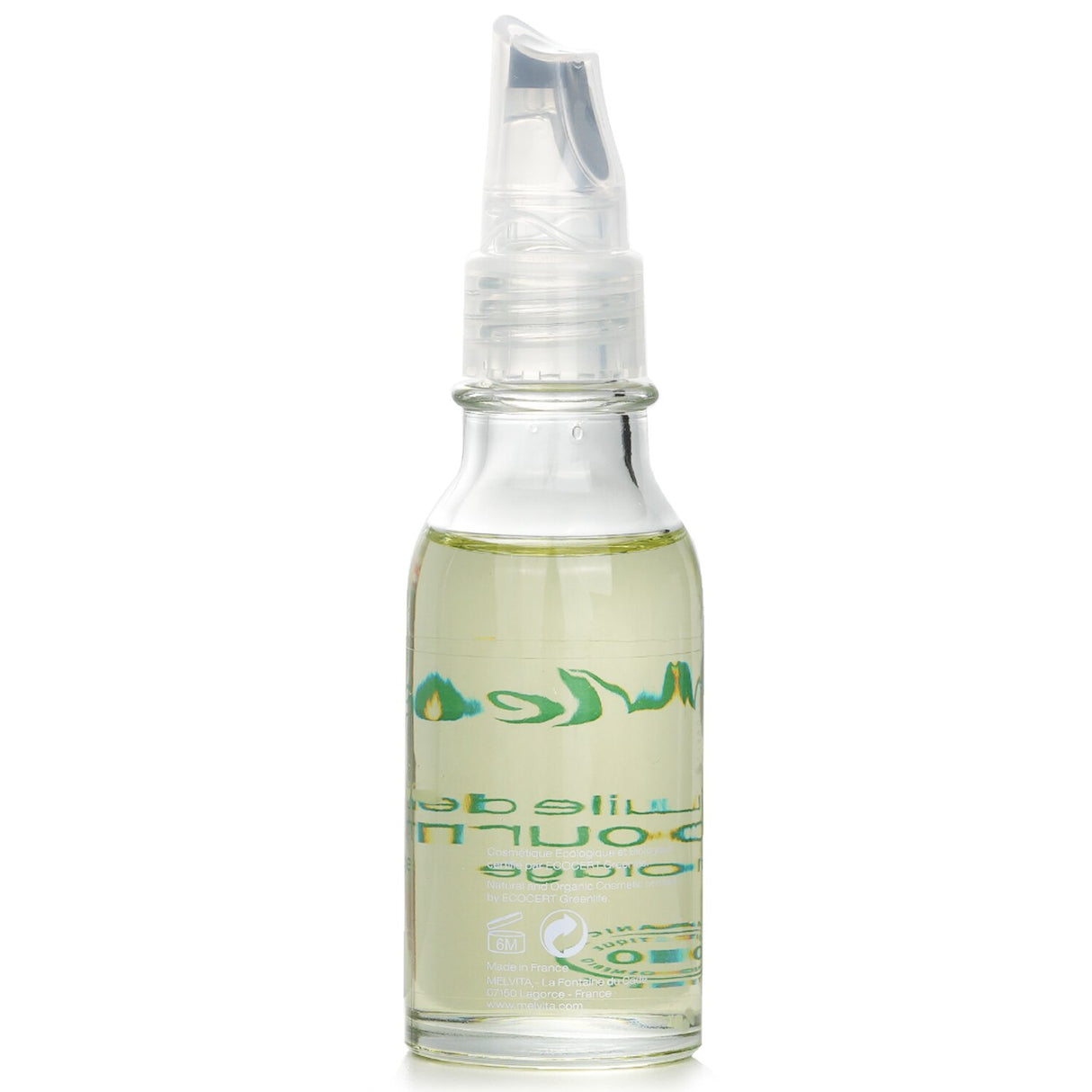 Melvita Borage Oil 50ml bottle, cold-pressed organic anti-aging oil rich in GLA for firm, hydrated, youthful skin.