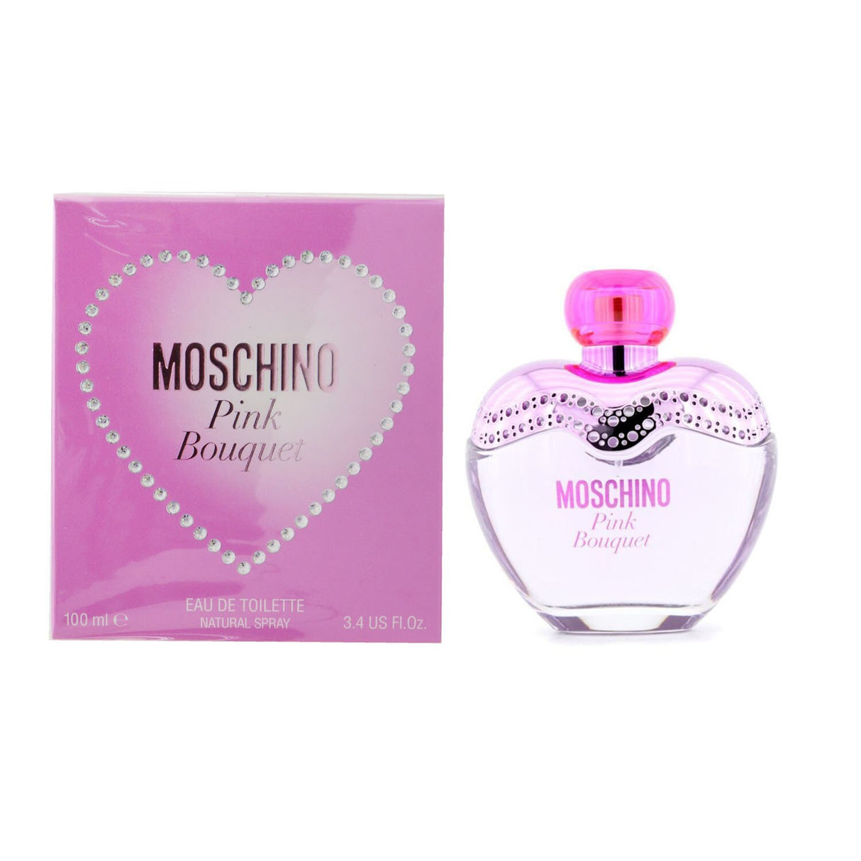Moschino - Pink Bouquet Eau De Toilette Spray - 100ml/3.4oz