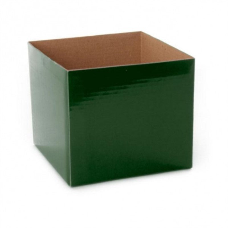 Florist Supplies - Posy Box Mini Hunter GreenPack of 25