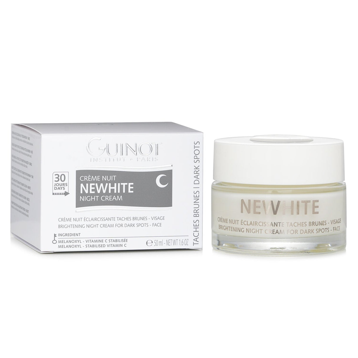 Guinot - Newhite Brightening Night Cream For The Face - 50ml/1.6oz