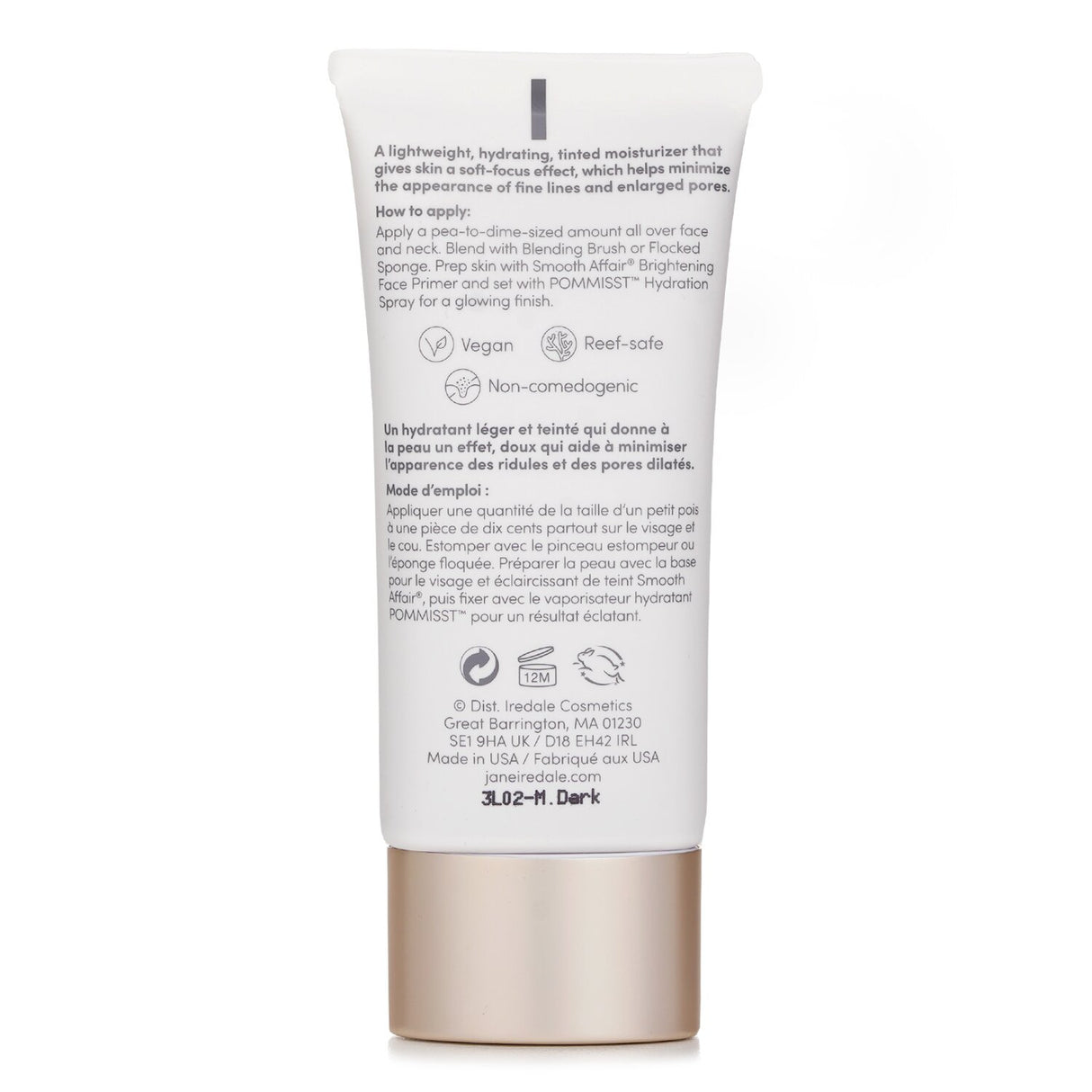 Jane Iredale - Dream Tint Tinted Moisturizer SPF 15 - Medium Dark  - 50ml/1.7oz