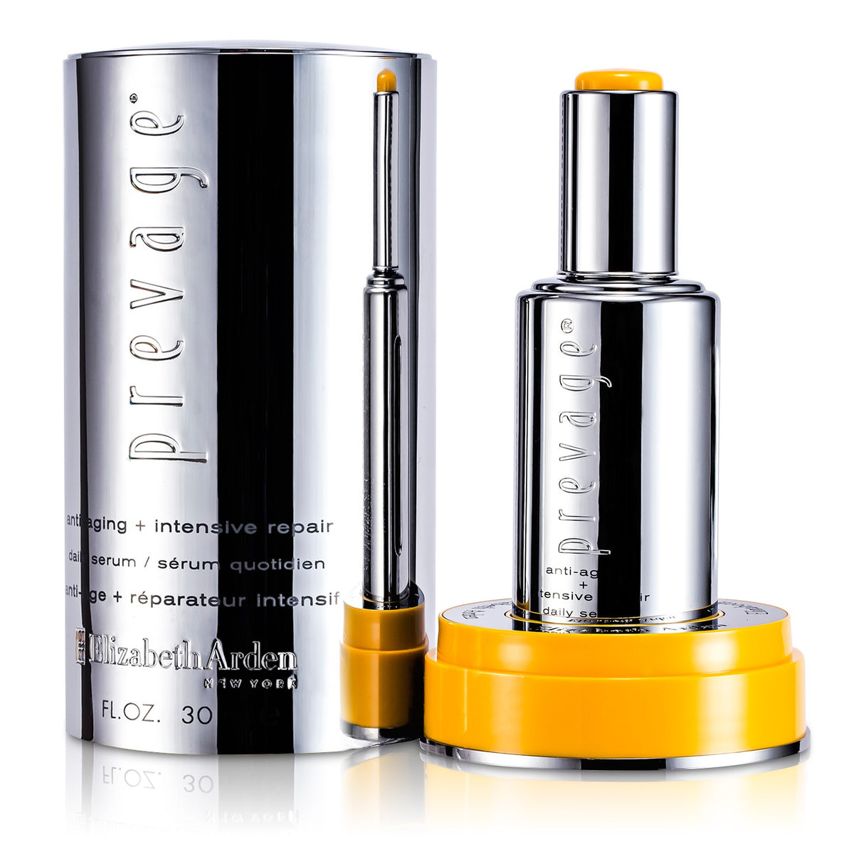 Prevage Anti-Aging Serum by Elizabeth Arden, 30ml, with Idebenone for firming and reducing wrinkles, promoting youthful skin.