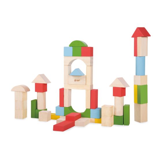Junior Building Blocks - 50pcs - Classic World