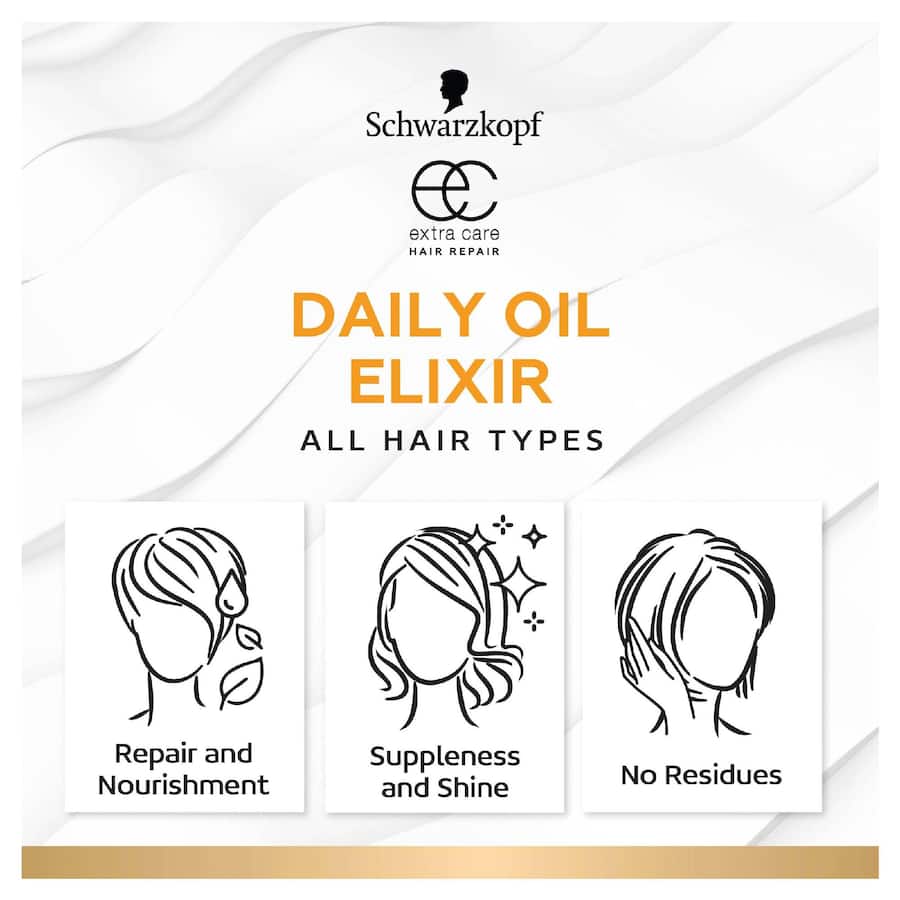 Schwarzkopf Extra Care Hair Daily Oil Elixir 100mL
