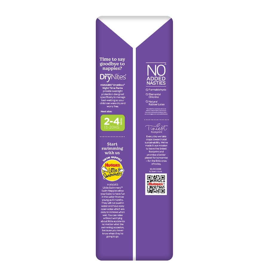 Huggies Ultra Dry Nappy Pants Boys Size 6 (15+kg) Jumbo pack 48pack