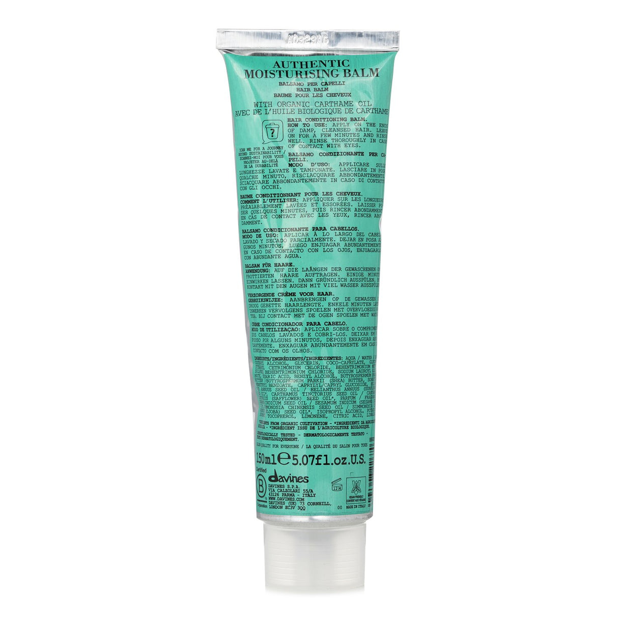 Davines - Authentic Moisturising Balm - 150ml/5.07oz