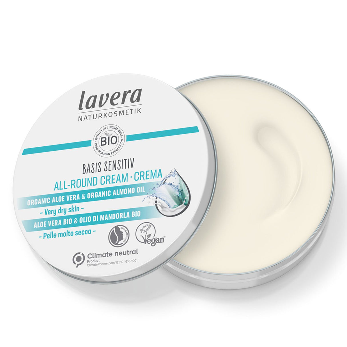 Lavera - Basis Sensitiv All-Round Cream - 150ml/5oz