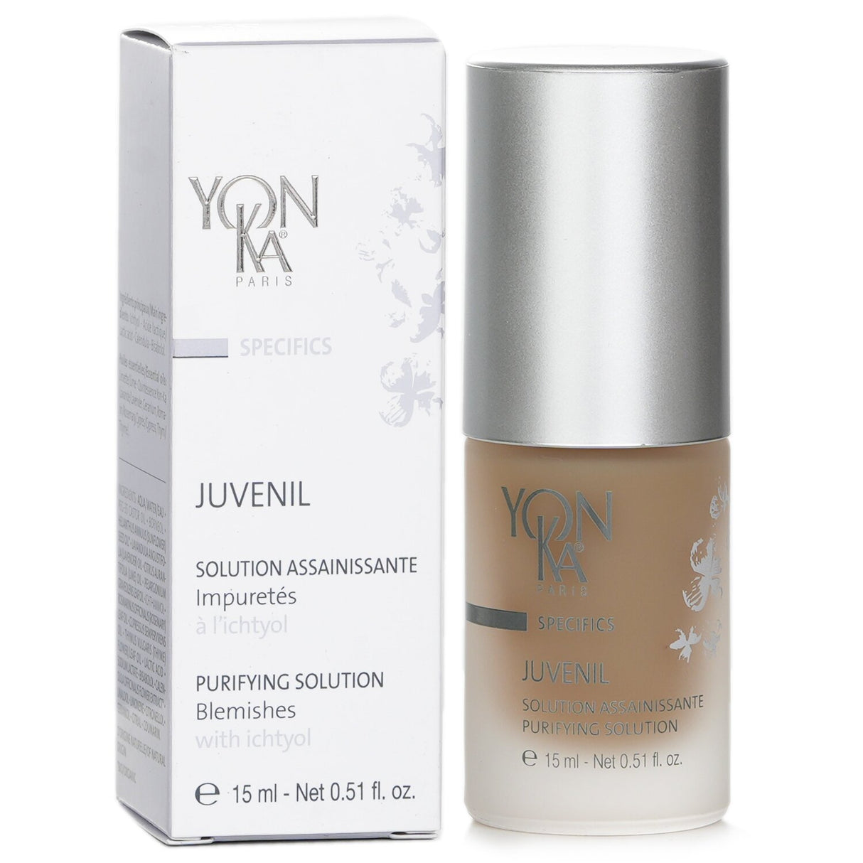Yonka - Specifics Juvenil Purifying Solution With Ichtyol (For Blemishes) - 15m