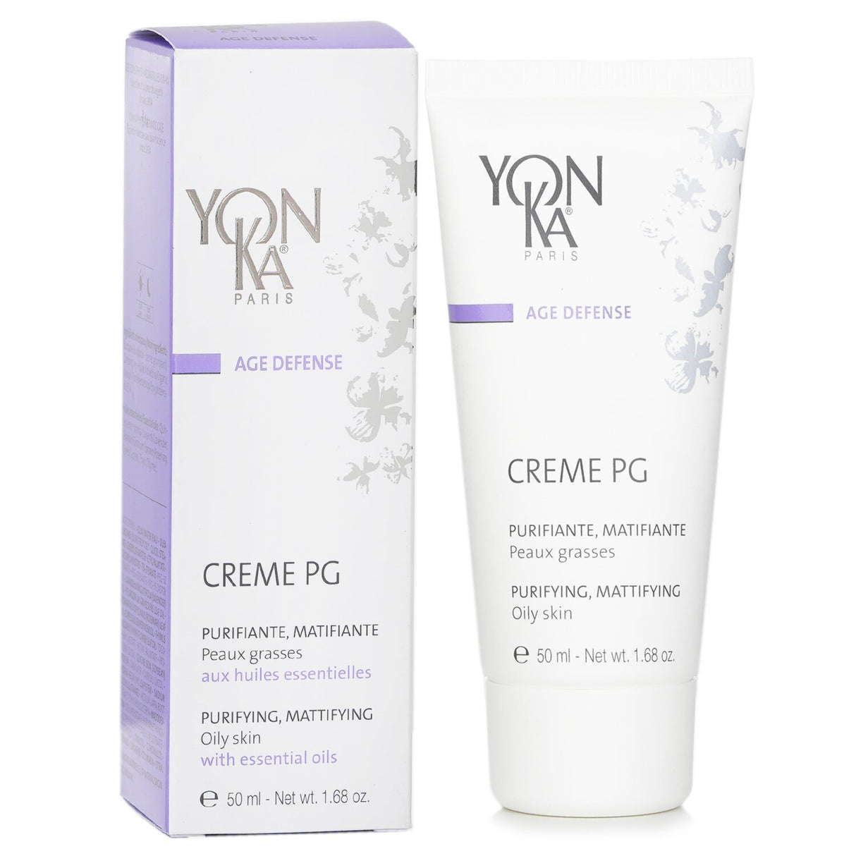 Yonka - Age Defense Creme PG With Essential Oils - Purifying, Mattifying (Oily S